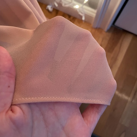 High Waisted Floor Length Skirt with Slit - Picture 7 of 8